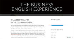 Desktop Screenshot of businessenglishexperience.com